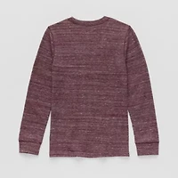 Thereabouts Little & Big Kid Boys Crew Neck Long Sleeve Regular Fit Thermal Top