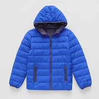 Thereabouts Little & Big Kid Boys Midweight Puffer Jacket