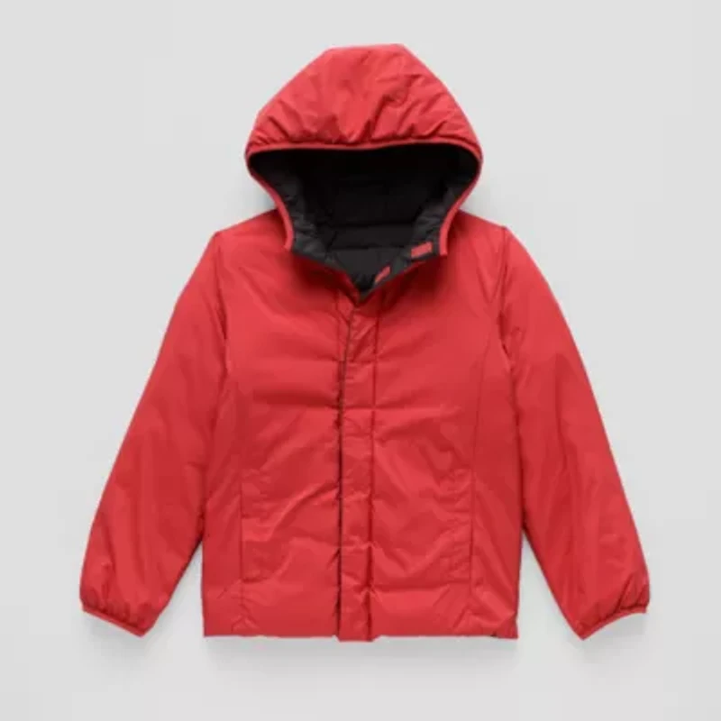 Thereabouts Little & Big Kid Boys Adaptive Easy-on + Easy-off Heavyweight Puffer Jacket