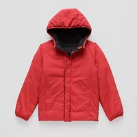 Thereabouts Little & Big Kid Boys Adaptive Easy-on + Easy-off Heavyweight Puffer Jacket