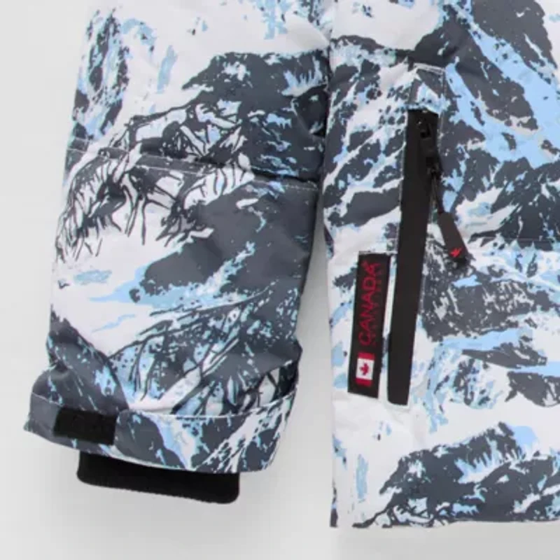 Canada Weather Gear Big Kid Boys Water Resistant Heavyweight Parka