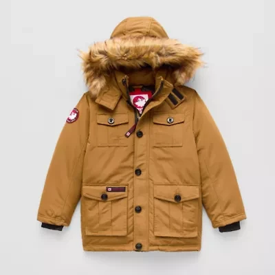 Canada Weather Gear Big Kid Boys Water Resistant Heavyweight Parka