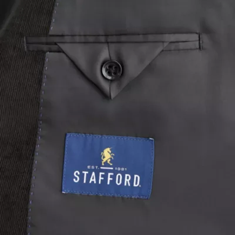 Stafford Mens Big and Tall Stretch Fabric Classic Fit Corduroy Sport Coat