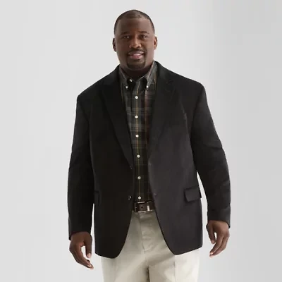 Stafford Mens Big and Tall Stretch Fabric Classic Fit Corduroy Sport Coat