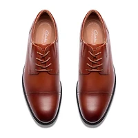Clarks Steadwell Cap Mens Closed Toe Oxford Shoes