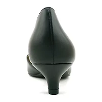 east 5th Dion Womens Pointed Closed Toe Kitten Heel Pumps