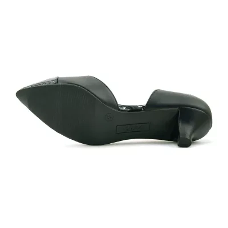 east 5th Dion Womens Pointed Closed Toe Kitten Heel Pumps
