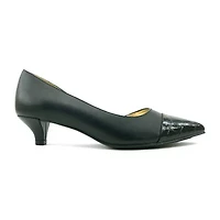 east 5th Dion Womens Pointed Closed Toe Kitten Heel Pumps