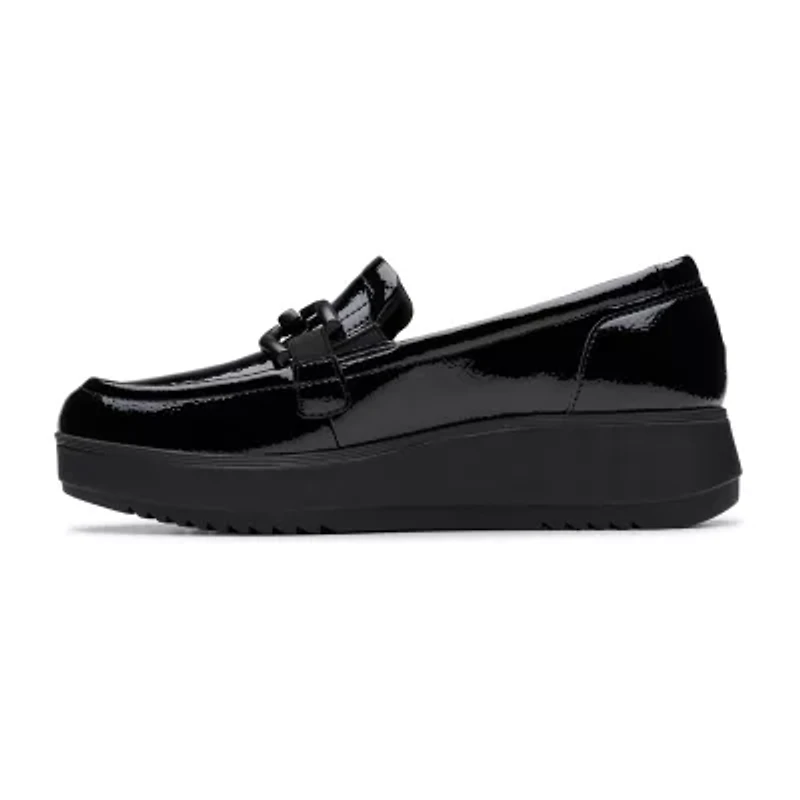 Clarks Zylah Top Womens Round Loafers