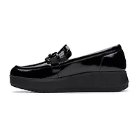 Clarks Zylah Top Womens Round Loafers