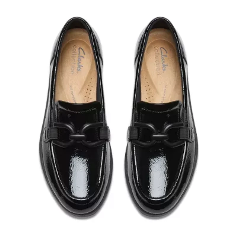 Clarks Zylah Top Womens Round Loafers