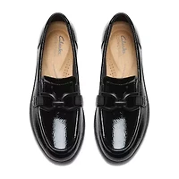 Clarks Zylah Top Womens Round Loafers