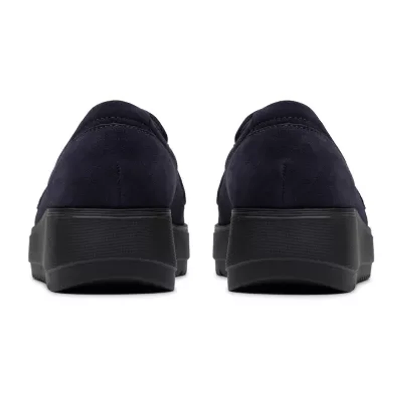 Clarks Zylah Top Womens Moc Closed Toe Loafers