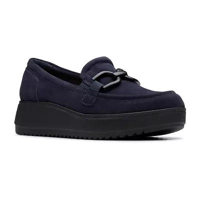 Clarks Zylah Top Womens Moc Closed Toe Loafers