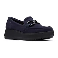 Clarks Zylah Top Womens Moc Closed Toe Loafers