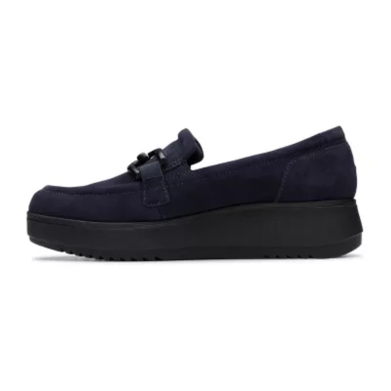 Clarks Zylah Top Womens Moc Closed Toe Loafers