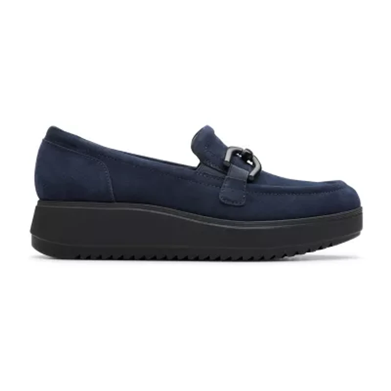 Clarks Zylah Top Womens Moc Closed Toe Loafers