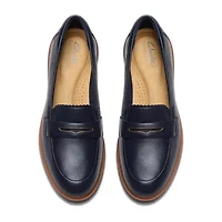 Clarks Westlynn Glow Womens Moc Closed Toe Loafers