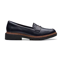 Clarks Westlynn Glow Womens Moc Closed Toe Loafers