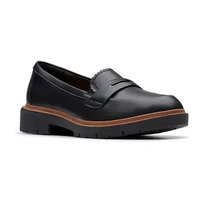 Clarks Westlynn Glow Womens Moc Closed Toe Loafers