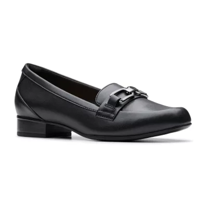 Clarks Juliet Echo Womens Round Closed Toe Loafers