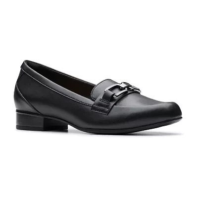 Clarks Juliet Echo Womens Round Closed Toe Loafers