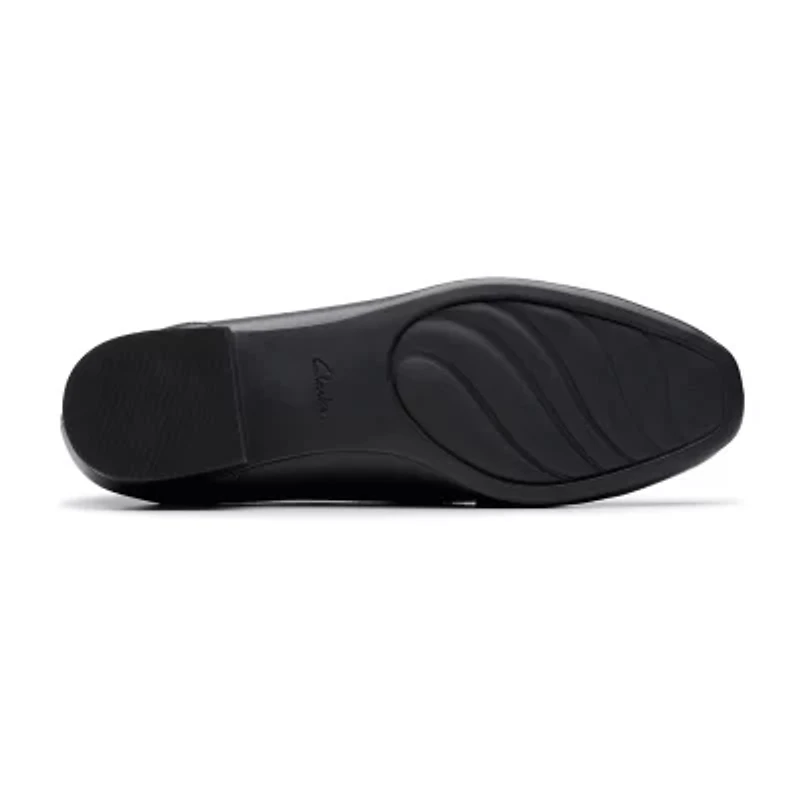 Clarks Juliet Echo Womens Round Closed Toe Loafers