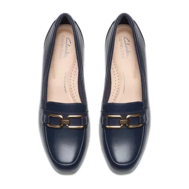 Clarks Juliet Echo Womens Round Closed Toe Loafers