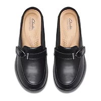 Clarks Ellowyn Amelia Womens Round Loafers