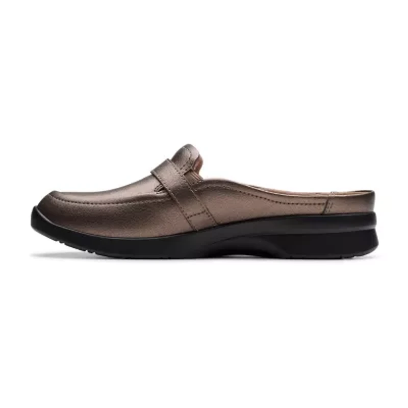 Clarks Ellowyn Amelia Womens Round Loafers