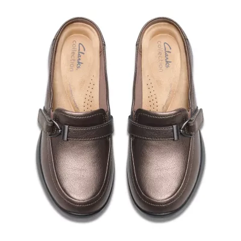 Clarks Ellowyn Amelia Womens Round Loafers