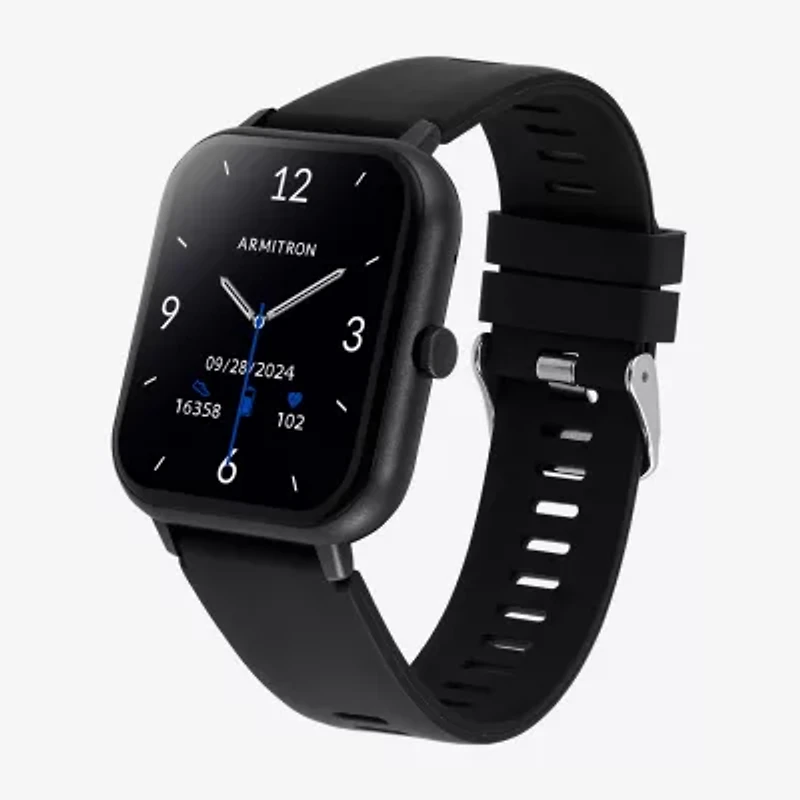 Armitron Connect Unisex Adult Chronograph Black Smart Watch 42-1017dgbk