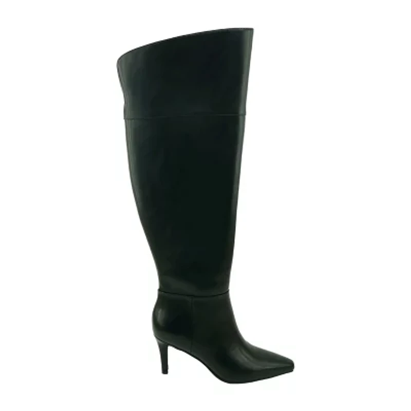 Worthington Womens Overhill Stiletto Heel Over the Knee Boots
