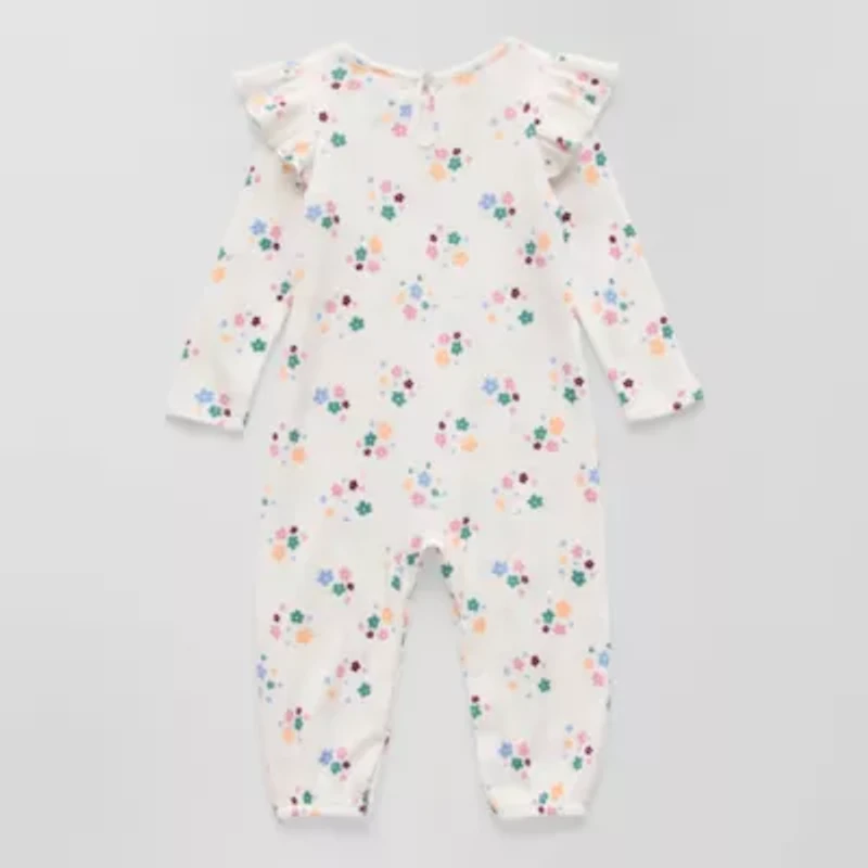 Okie Dokie Baby Girls Long Sleeve Jumpsuit