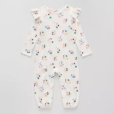 Okie Dokie Baby Girls Long Sleeve Jumpsuit