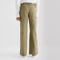 Thereabouts Pintuck Little & Big Kid Girls Regular Fit Flare Trouser