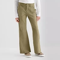 Thereabouts Pintuck Little & Big Kid Girls Regular Fit Flare Trouser
