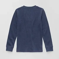 Thereabouts Little & Big Kid Boys Crew Neck Long Sleeve Regular Fit Thermal Top