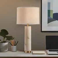 Hampton Hill Prague Alabaster Table Lamp
