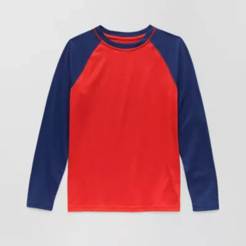 Thereabouts Little & Big Kid Boys Crew Neck Long Sleeve T-Shirt