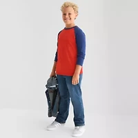 Thereabouts Little & Big Kid Boys Crew Neck Long Sleeve T-Shirt