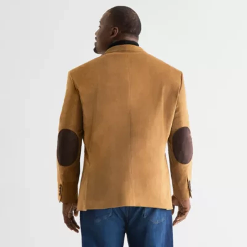 Stafford Mens Big and Tall Stretch Fabric Classic Fit Corduroy Sport Coat