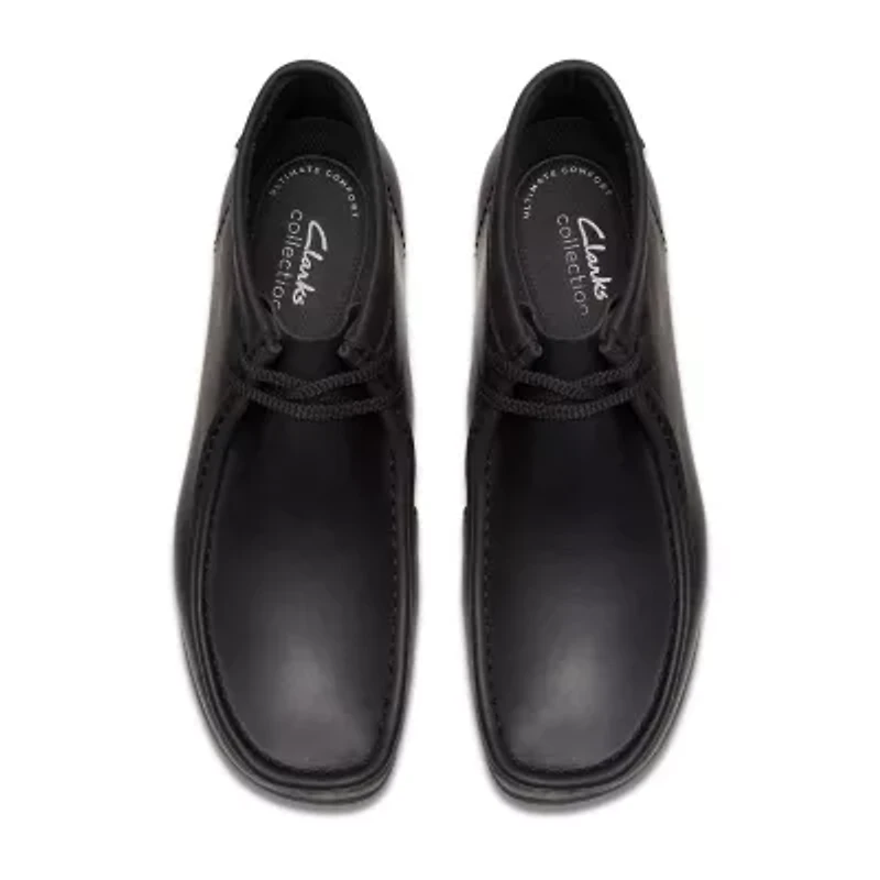 Clarks Mens Wallaston Flat Heel Chukka Boots