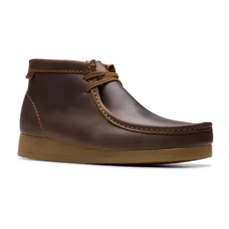Clarks Mens Wallaston Flat Heel Chukka Boots