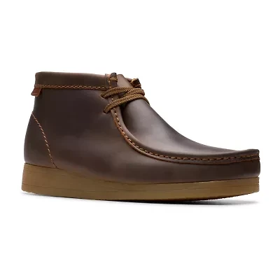 Clarks Mens Wallaston Flat Heel Chukka Boots