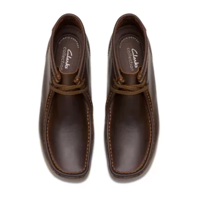 Clarks Mens Wallaston Flat Heel Chukka Boots