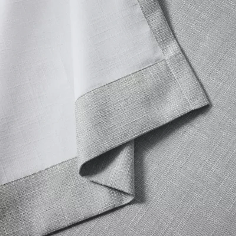 Madison Park Arlie 100"W X 84"L Energy Saving Blackout Grommet Top Patio Door Curtain
