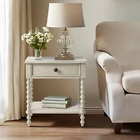 Madison Park Signature Beckett Bedroom Collection 1-Drawer Nightstand