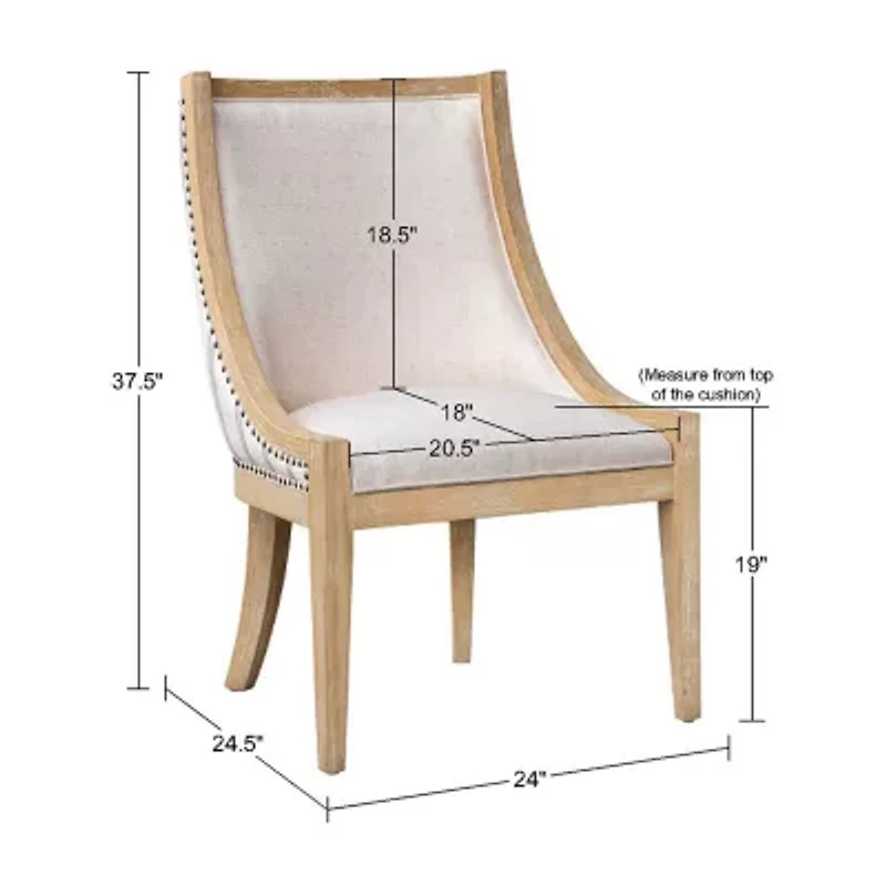Martha Stewart Elmcrest Upholstered Dining Chair