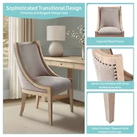 Martha Stewart Elmcrest Upholstered Dining Chair
